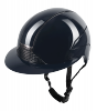 SWING H24 LADY GLOSSY Kask jeździecki regulowany z szeroki daszkiem GRANAT